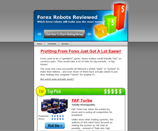 Forex Blue Revie New Wordpress Niche Review Themes